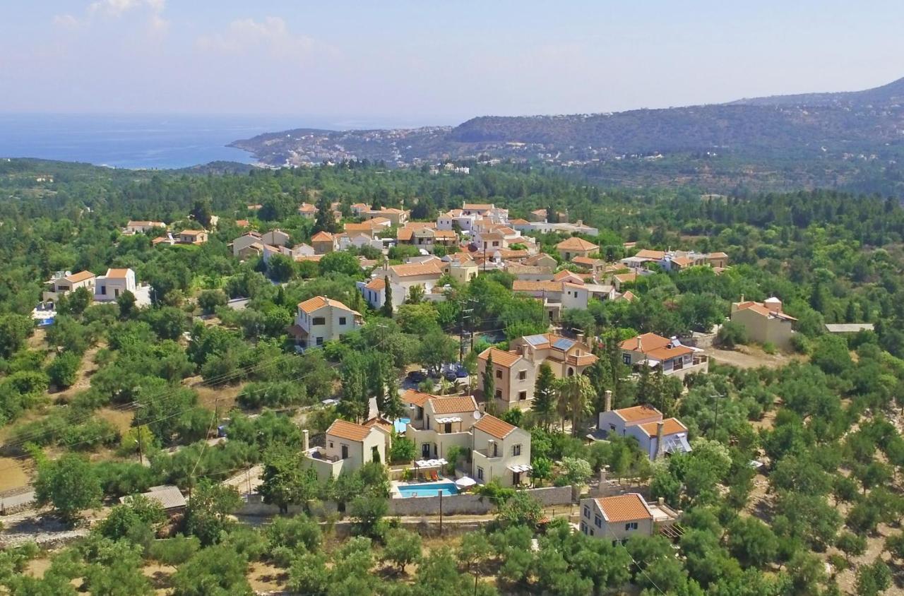 Helianthos Villas Douliana Bagian luar foto